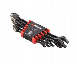Raktų su terkšle rinkinys 5 vnt. 8-19 mm