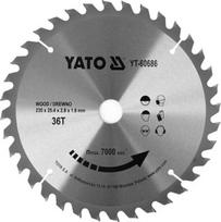 Yato diskinis pjūklas medienai 235mm, 36 dantys, 25.4mm