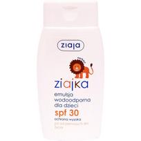 ZIAJKA Vandeniui atsparus vaikų saulės kremas SPF30 125ml