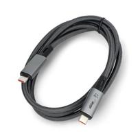 Usb-c Usb-c Akyga Ak-usb-45 kabel, 40gbps, 240w Pd, 8k@60hz, 1m