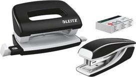 Leitz Nexxt Wow segiklis ir skylamušis, juodas