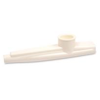 Baltas plastiko kazoo Cascha