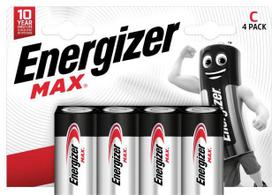 4x Energizer Max Lr14 C Baterijos Šarminės