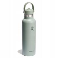 Vandens butelis su šiaudeliu Hydro Flask 621 ml