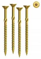 Koelner medienos sraigtai 4x45mm, 250 vnt., Torx Tx, kūginė galvutė
