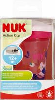 Nuk Action Cup puodelis su šiaudeliu 230 ml 12m+