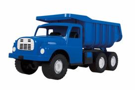 Didelis Tatra T 148 plastikinis automobilis 73 cm - mėlynas