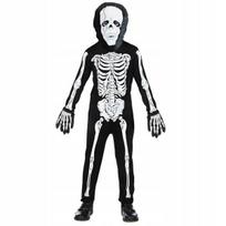 Kostiumas Skeletas Vaikams 116 cm - Helovino Šventei