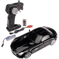 Rc automobilis Mercedes-benz Sls Amg 1:24 juodas