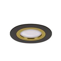 Įleidžiamas šviestuvas Struhm Pluto C Black/golden Gu10