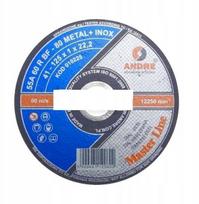 Andre 125x1.0 Inox pjovimo diskas plienui