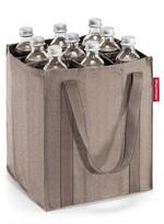 Reisenthel Bottlebag - krepšys 9 buteliams, herringbone mokka