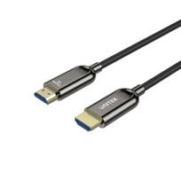 UNITEK Optinis HDMI 2.1 Aktyvus Kabelis 8K / 4K 144Hz 30m - Juodas, 24 mėn. garantija