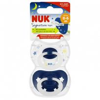 Čiulptukai NUK Signature Night Blue 2 vnt