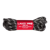 Lahti Pro Batų raišteliai apvalūs 120cm juodai-pilki
