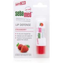 Sebamed Sensitive Skin Lip Defense apsauginis balzamas lūpoms SPF 30 Strawberry 4.7 g