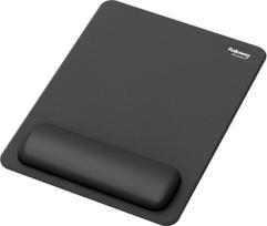 Fellowes MOUSE PAD WRIST REST XL/BLACK 100142560 FELLOWES