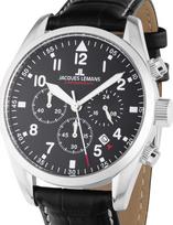 Jacques Lemans 42-2A Barcelona Mens Chronograph 42mm 10ATM - Laikrodis vyrams