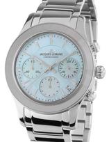 Jacques Lemans 1-2151K Venice Ladies Watch Chronograph 38mm 5ATM - Laikrodis moterims