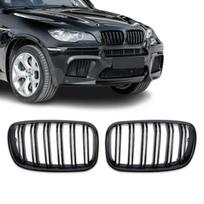 Performance priekinės Grotelės skirtos BMW E70 X5 / E71 X6, Dvigubos, blizgios