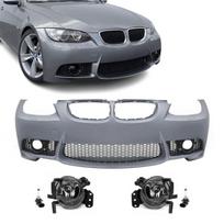 M3 išvaizdos Priekinis Bamperis, skirtas BMW E92 / E93 (06-10), su skaidriais priešrūkiniais