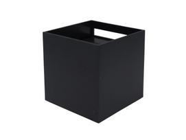 Sieninis lauko šviestuvas CUBE 2x3W 3000K, reguliuojamo švietimo kampo, juodas spalvos
