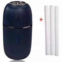 Tamsiai mėlynas oro drėkintuvas su aromaterapija RETRO + 3 filtrai NEMOKAMAI