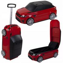Vaikiškas lagaminas-paspirtukas „Land Range Rover“ - raudonas „Coil“