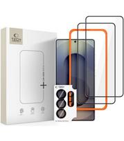 Apsauginis grūdintas stiklas + kameros apsauga Samsung Galaxy S26 Ultra telefonui "Tech-Protect Easy Set+ 3-Pack"
