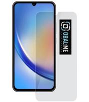 Apsauginis grūdintas stiklas Samsung Galaxy A34 5G telefonui "OBAL:ME 2.5D Glass"
