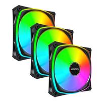 CASE FAN 120MM/RX120 PRO BLACK 3 IN 1 MONTECH