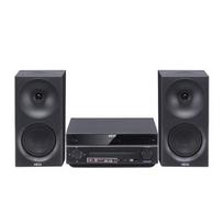AKAI AM-301B Sistema 40 W (2×20 W) CD MP3 BT USB FM 40 išankstinių stočių AUX RCA, juodas