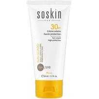 Soskin Paris Sun Cream SPF 30 - veido kremas nuo saulės, 50 ml