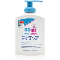 Sebamed Baby prausimosi emulsija kūnui ir plaukams su pompa 200 ml