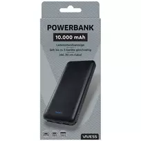 Nešiojamas įkroviklis 10 000 mah VIVESS