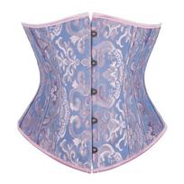 Gotikinis Satininis Suvarstomas Moteriškas Korsetas Po Krūtine Violetinis S, S