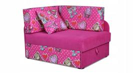 "Bambino" vaikiška kampinė sofa-lova transformuojamas konteineris vaikiška lova cubby čiužinys