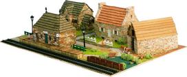 Mini plytų konstruktorių rinkiniai, Geležinkelio stotis, Domus kits, 40205
