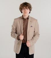 Frappoli vyriška striukė Gerardo 863983 01, camel/baltas