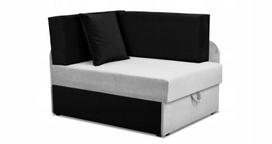 "Denis Duo" vaikiška kampinė sofa-lova transformuojamas konteineris vaikiška lova cubby čiužinys