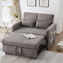 Ištraukiama sofa-lova 2 vietų su reguliuojamu atlošu