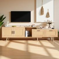 TV staliukas, 146x30x44 cm, ąžuolo spalvos