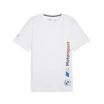 PUMA laisvalaikio marškinėliai vyrams PUMA BMW MMS Logo Tee + PUMA White - 62415502, balti