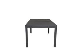 Ištraukiamas sodo stalas Marbella 160/240 cm, juodas