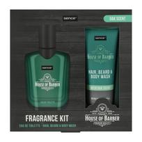 SENCE HOUSE OF BARBER OAK SCENT vyrų dovanų rinkinys