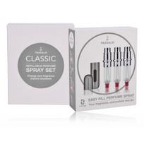Travalo Classic HD SET Silver pildomų kvepalų buteliukų (atomaizerių) rinkinys, 3 x 5 ml