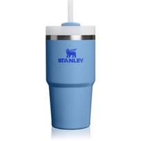 Stanley Quencher H2.O FlowState™ Tumbler nerūdijančiojo plieno puodelis su šiaudeliu mažas Blue Sky 590 ml