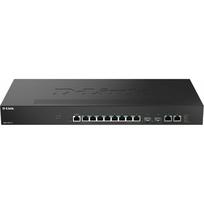Switch D-Link DMS-1250-12 - L2+ - Smart - 8 x 10/100/1000/2.5G + 2 x 10 Gigabit Ethernet + 2 x 10 Gigabit SFP+ - stalinis jungiklis | DMS-1250-12/E | 0790069476631