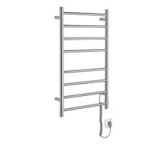 Sapho - Elektrinis rankšluosčių džiovintuvas REDONDO 75W 90x50 cm blizgus chromas apvalus