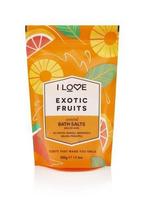 Vonios druska I Love Exotic Fruit 500 g